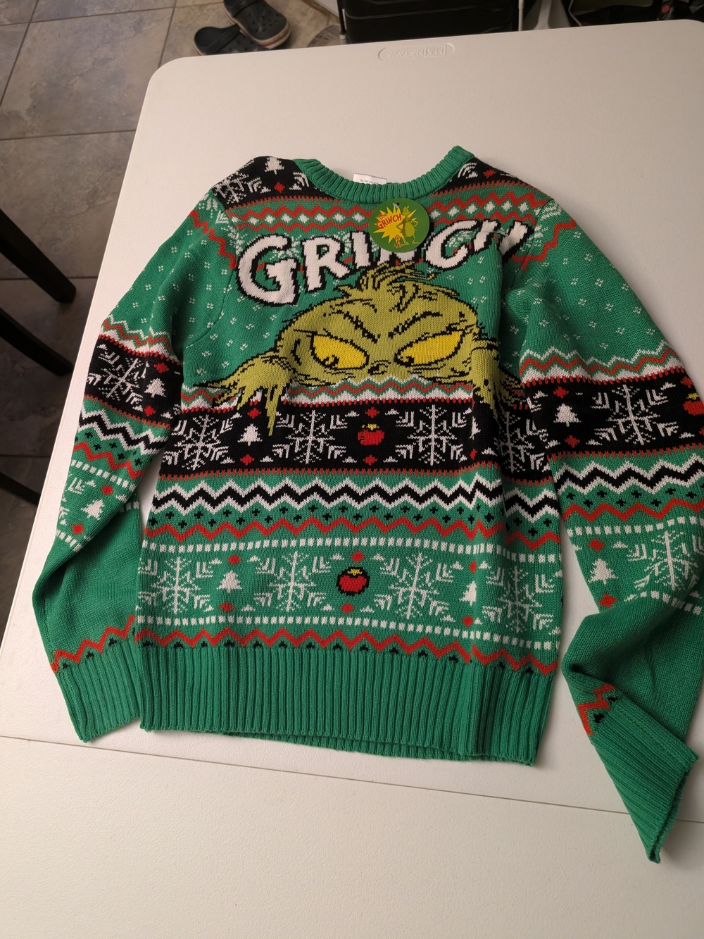 The Grinch Green Holiday Sweater - Men
